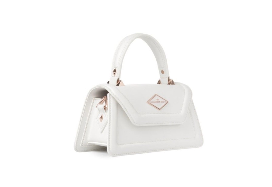 Donna Alexander Smith | Elizabeth Mini - White - Liscia