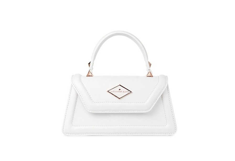 Borse Alexander Smith | Elizabeth Mini - White - Smooth