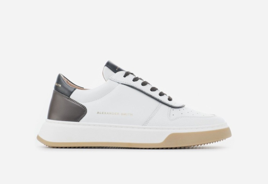 Uomo Alexander Smith | Harrow Man White Dark Brown